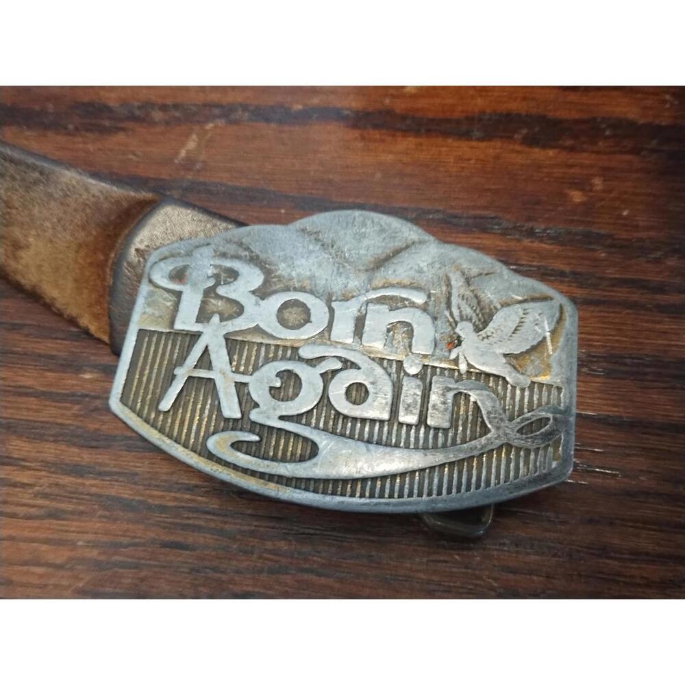 1976‎ Born Again men's belt size 34